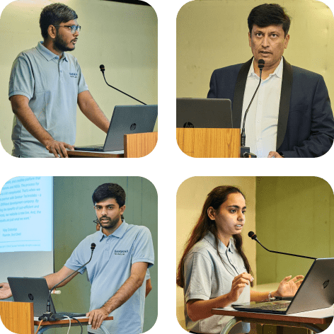 Foram, Harsh, Sahil & Vijay