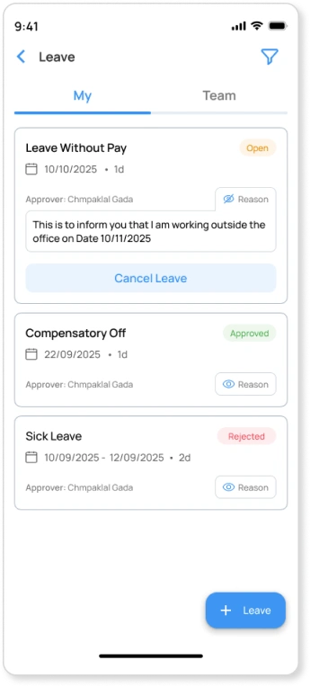 Leave Management