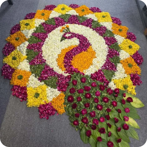 Flower Rangoli